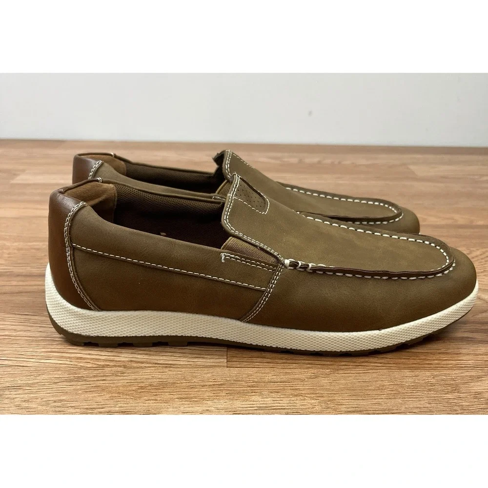 St. John's Bay Casual Loafers Dry + Cool Memory Foam Slip-on‎ Men's Size 8.5 NEW
